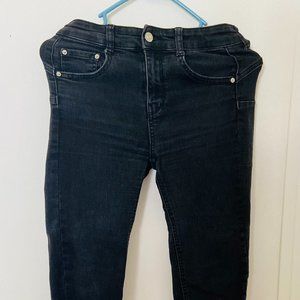 Pull&Bear Woman Black Jean size 4 Prewoned
